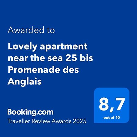 Lovely Apartment Near The Sea 25 Bis Promenade Des Anglais Nice Dış mekan fotoğraf